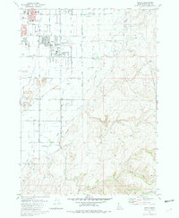 Ammon 1981 topographic map thumbnail