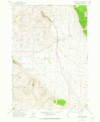 Antelope Flat 1963 topographic map thumbnail