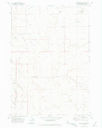 Antelope Flat 1972 topographic map thumbnail