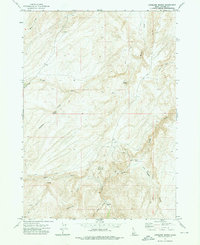 Antelope Spring 1972 topographic map thumbnail