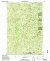 Anthony Peak 1994 topographic map thumbnail