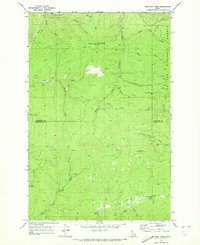 Anthony Peak 1969 topographic map thumbnail