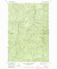 Anthony Peak 1969 topographic map thumbnail