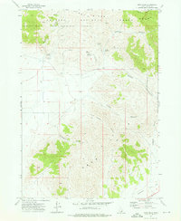 Arco Hills 1972 topographic map thumbnail