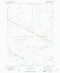 Arco Hills SE 1972 topographic map thumbnail