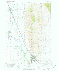 Arco North 1972 topographic map thumbnail