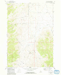 Arco Pass 1969 topographic map thumbnail