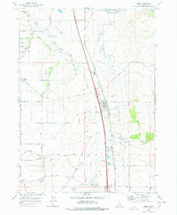Arimo 1968 topographic map thumbnail