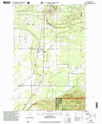 Athol 1996 topographic map thumbnail