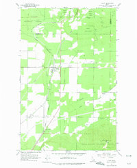 Athol 1961 topographic map thumbnail