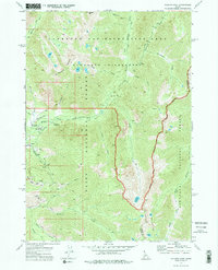 Atlanta East 1972 topographic map thumbnail