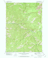 Atlanta West 1972 topographic map thumbnail