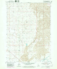 Baldy Knoll 1955 topographic map thumbnail