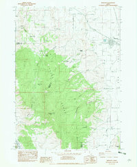 Bancroft 1982 topographic map thumbnail