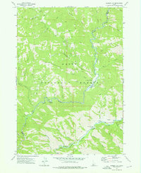 Barber Flat 1972 topographic map thumbnail