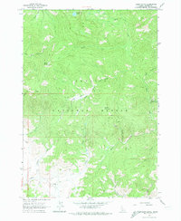 Basin Butte 1963 topographic map thumbnail