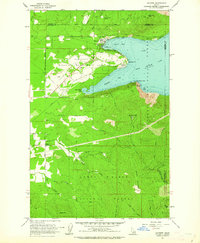 Bayview 1961 topographic map thumbnail