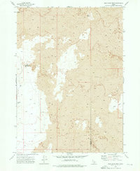 Bear Park West 1972 topographic map thumbnail