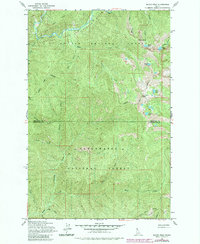 Bacon Peak 1963 topographic map thumbnail