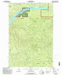 Bertha Hill 1994 topographic map thumbnail