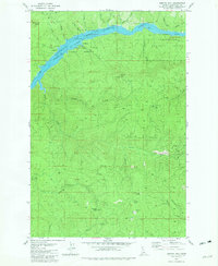 Bertha Hill 1981 topographic map thumbnail