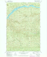 Bertha Hill 1981 topographic map thumbnail