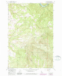 Big Cedar 1966 topographic map thumbnail