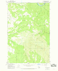 Big Cedar 1966 topographic map thumbnail