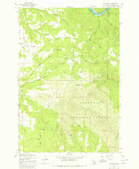 Big Cedar 1966 topographic map thumbnail