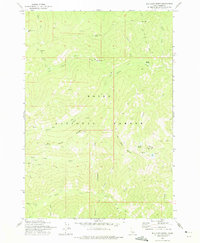 Big Chief Creek 1973 topographic map thumbnail
