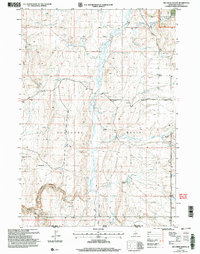 Big Creek Ranch 2001 topographic map thumbnail