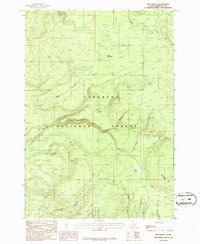 Big Grassy 1986 topographic map thumbnail