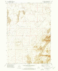 Big Grassy Ridge 1972 topographic map preview