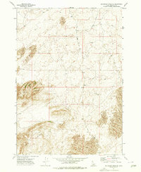 Big Grassy Ridge SE 1972 topographic map thumbnail