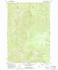 Big Hole Pass 1966 topographic map thumbnail