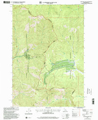Big Hole Pass 1997 topographic map thumbnail