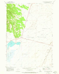 Big Lost River Sinks 1969 topographic map thumbnail