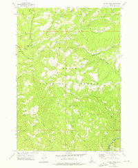 Big Owl Creek 1972 topographic map thumbnail