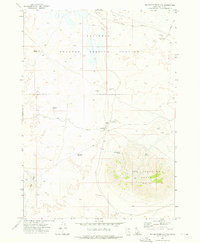 Big Southern Butte 1972 topographic map thumbnail