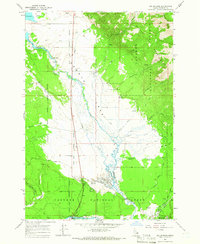 Big Springs 1964 topographic map thumbnail
