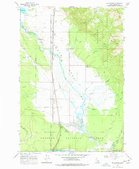 Big Springs 1964 topographic map thumbnail