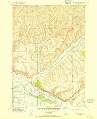 Birding Island 1952 topographic map thumbnail