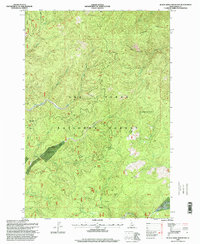Black Hawk Mountain 1995 topographic map thumbnail
