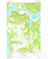 Black Lake 1981 topographic map thumbnail
