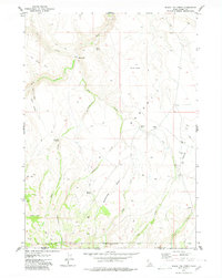 Black Leg Creek 1979 topographic map thumbnail