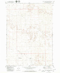 Black Ridge Crater 1979 topographic map thumbnail