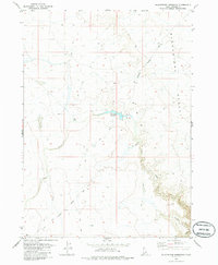 Blackstone Reservoir 1979 topographic map thumbnail