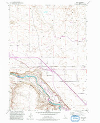 Bliss 1949 topographic map thumbnail