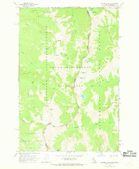 Blodgett Mtn topographic map thumbnail