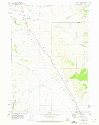 Blue Dome 1969 topographic map thumbnail